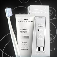 Статичные баннеры для акции от брендов Curaprox и Swiss smile